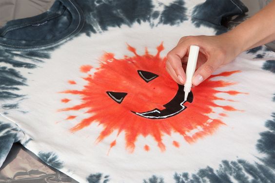 Halloween Tie Dye