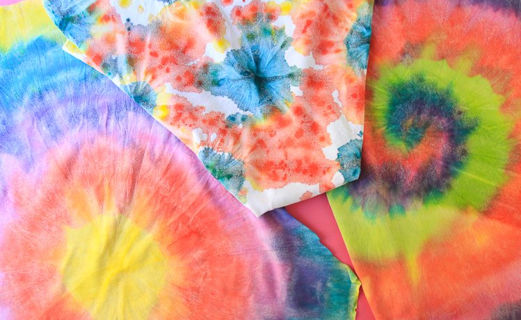 How to Make Halloween Tie Dye Pumpkins