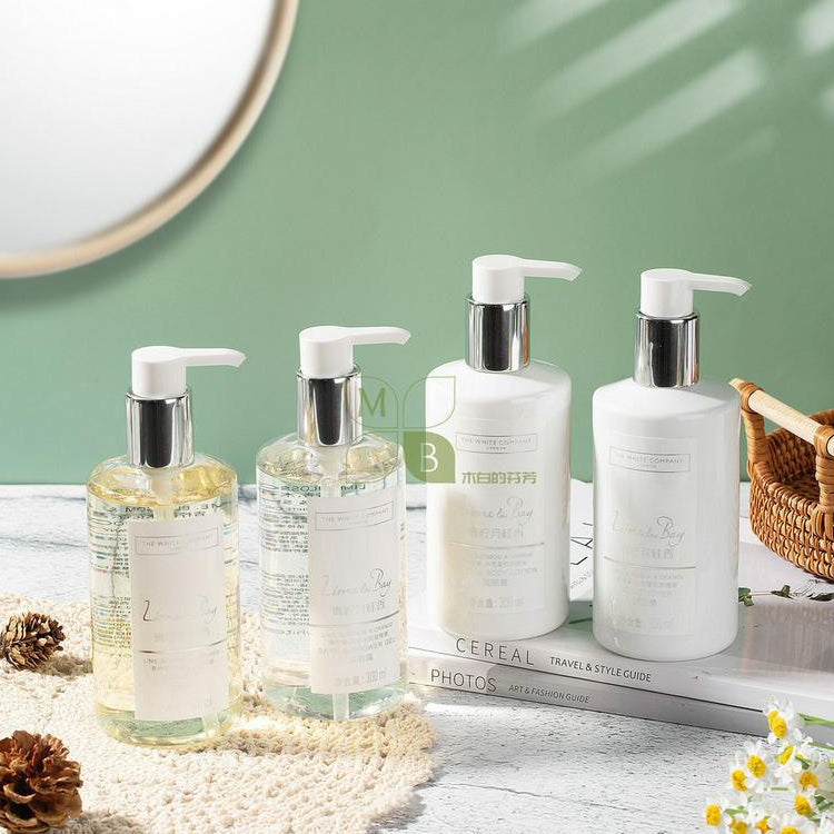 Others The White Company Shampoo &amp; Conditioner &amp; Shower Gel &amp; Moisturizer 300ml Sets For Holiday Inn