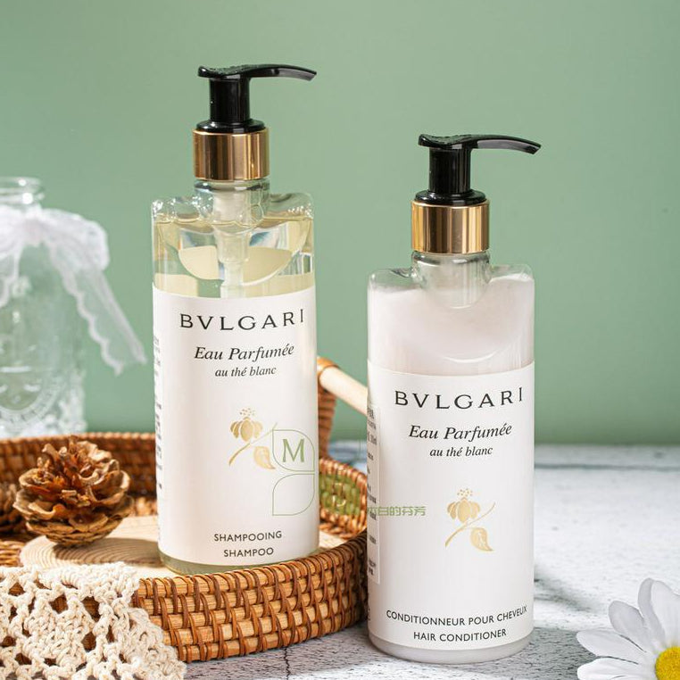 Bvlgari Shampoo &amp; Shower Gel &amp; Conditioner &amp; Body Lotion &amp; Hand Wash For 300ML Sets For Bvlgari Hotels