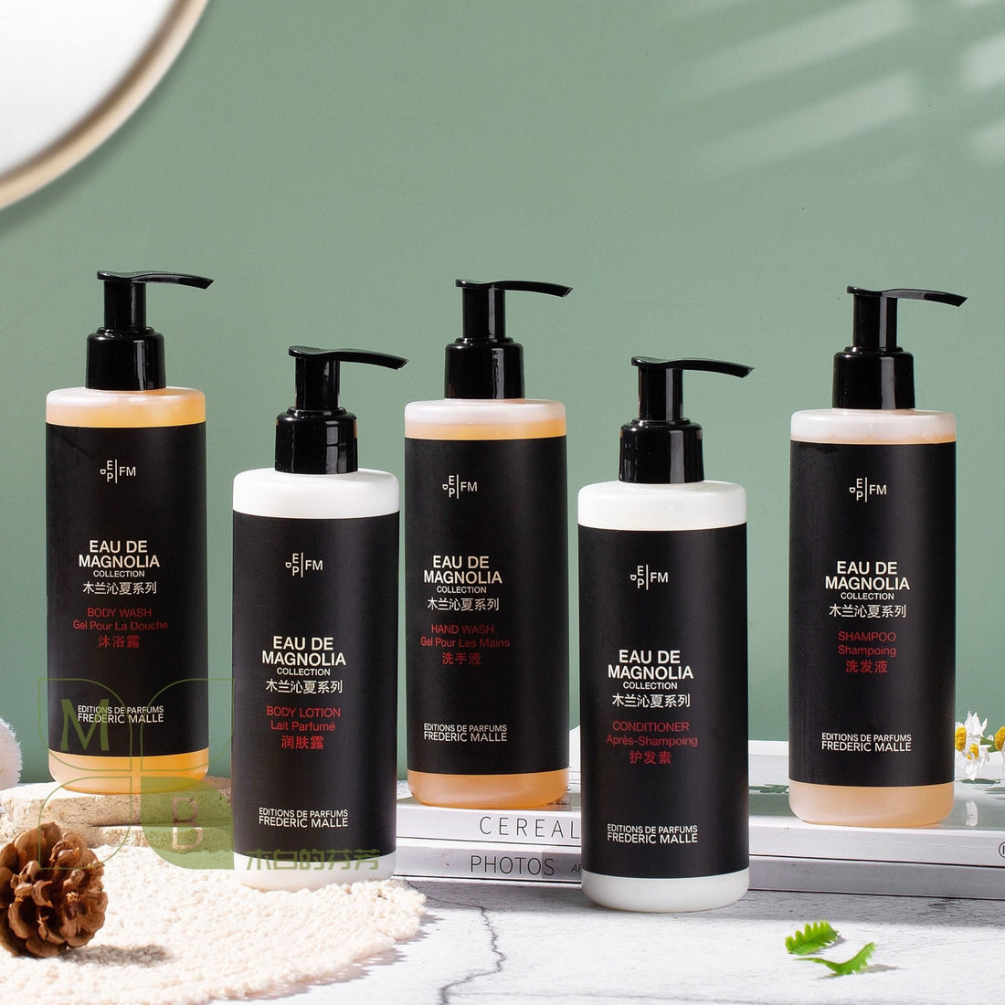 Frederic Malle Shampoo &amp; Shower Gel &amp; Conditioner &amp; Body Lotion &amp; Hand Wash 300ML Sets For Four Seasons Hotels