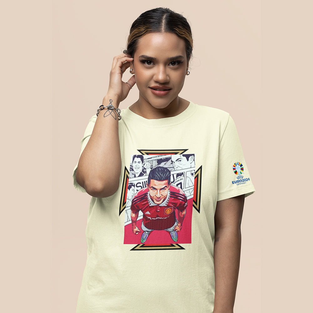 European Cup T-shirt |  Women Plus Size Tshirt