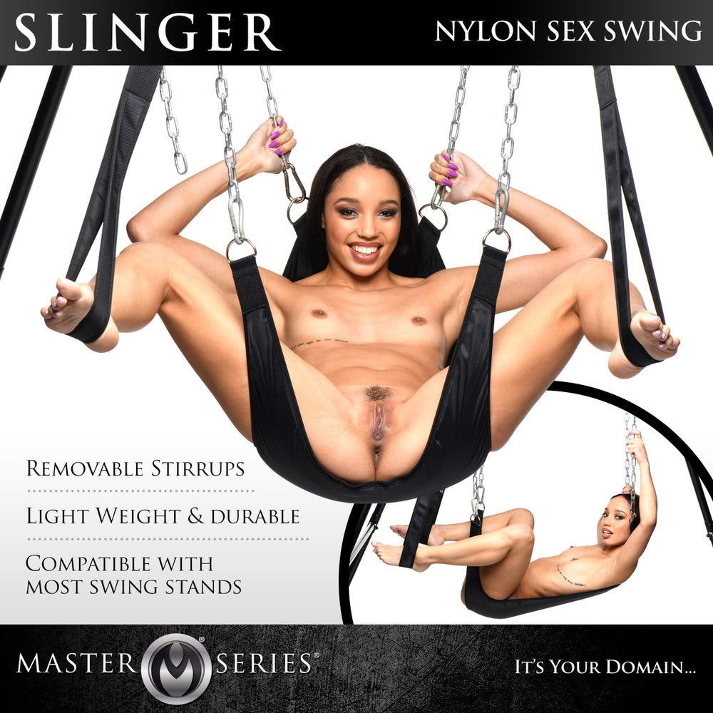 Extreme Obedience Nylon Sex Sling