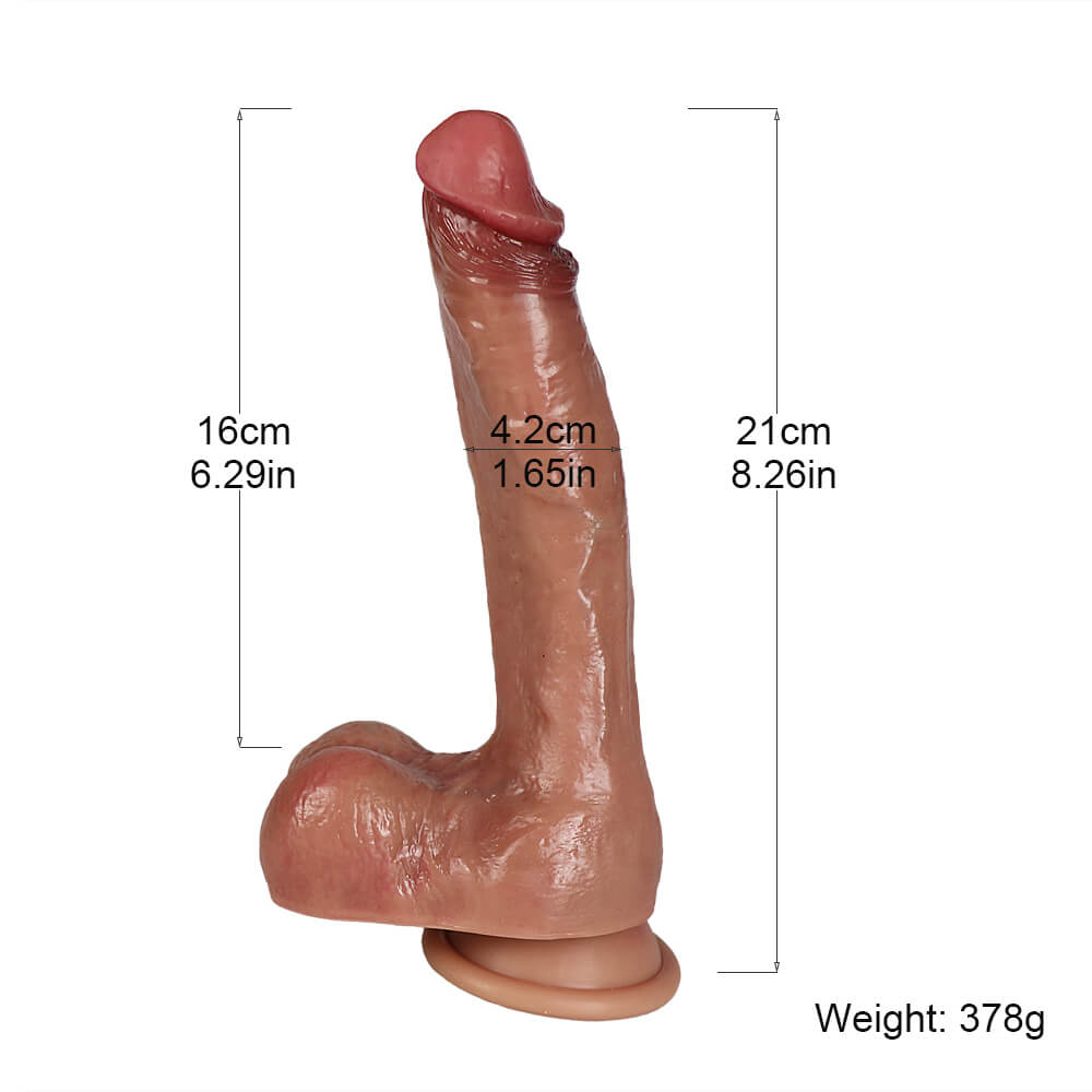 8 inch Realistic Lifelike Dildo with Suction Cup