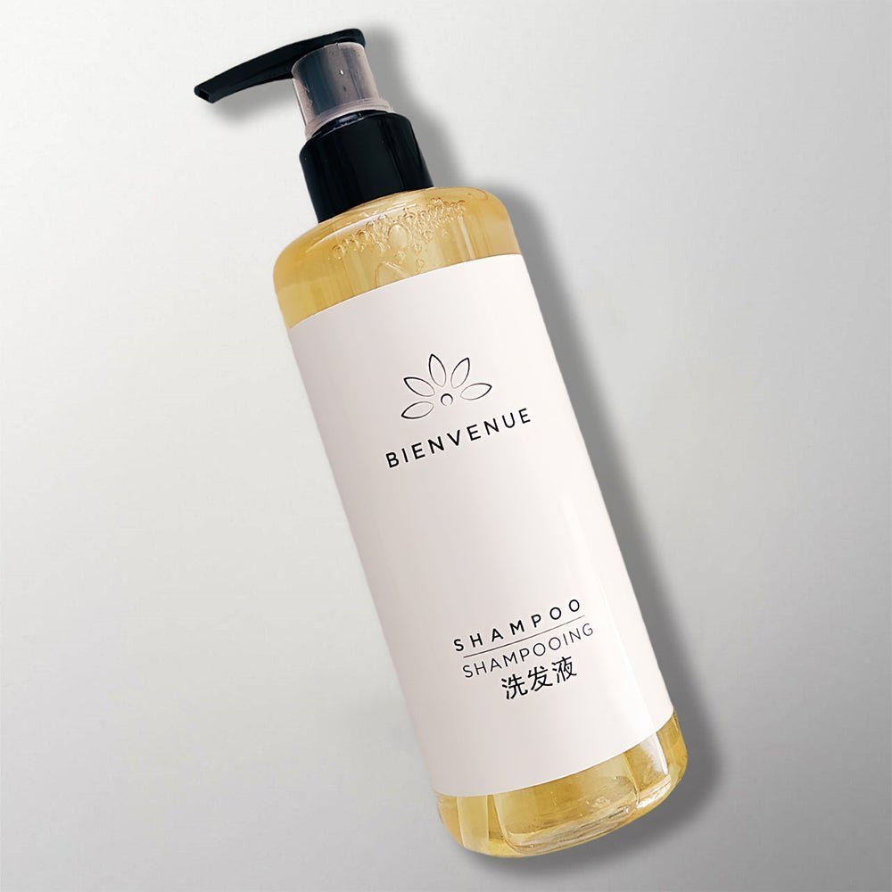 BIENVENUE Shampoo for Meipeng Luxury Hotel Toiletries.