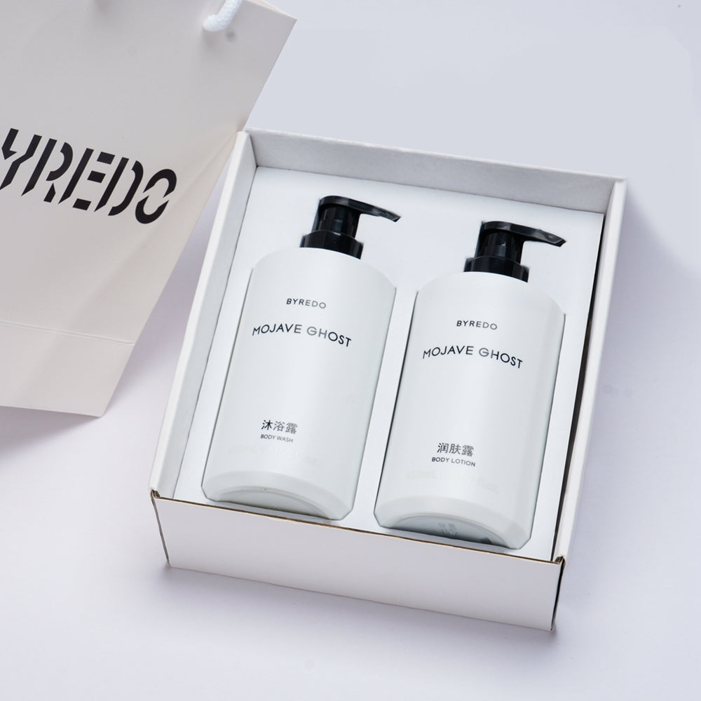 BYREDO MOJAVE GHOST Shampoo &amp; Duschgel &amp; Spülung &amp; Körperlotion 450 ml 