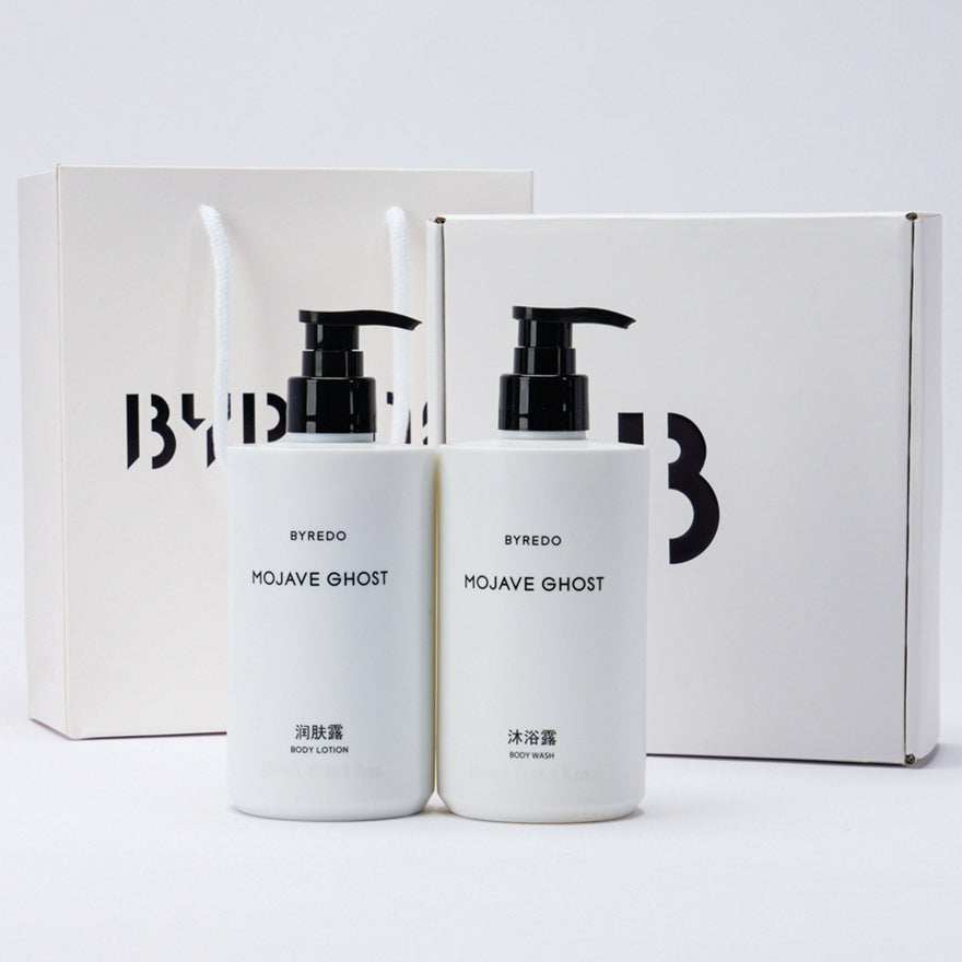 BYREDO MOJAVE GHOST Shampoo &amp; Duschgel &amp; Spülung &amp; Körperlotion 450 ml 