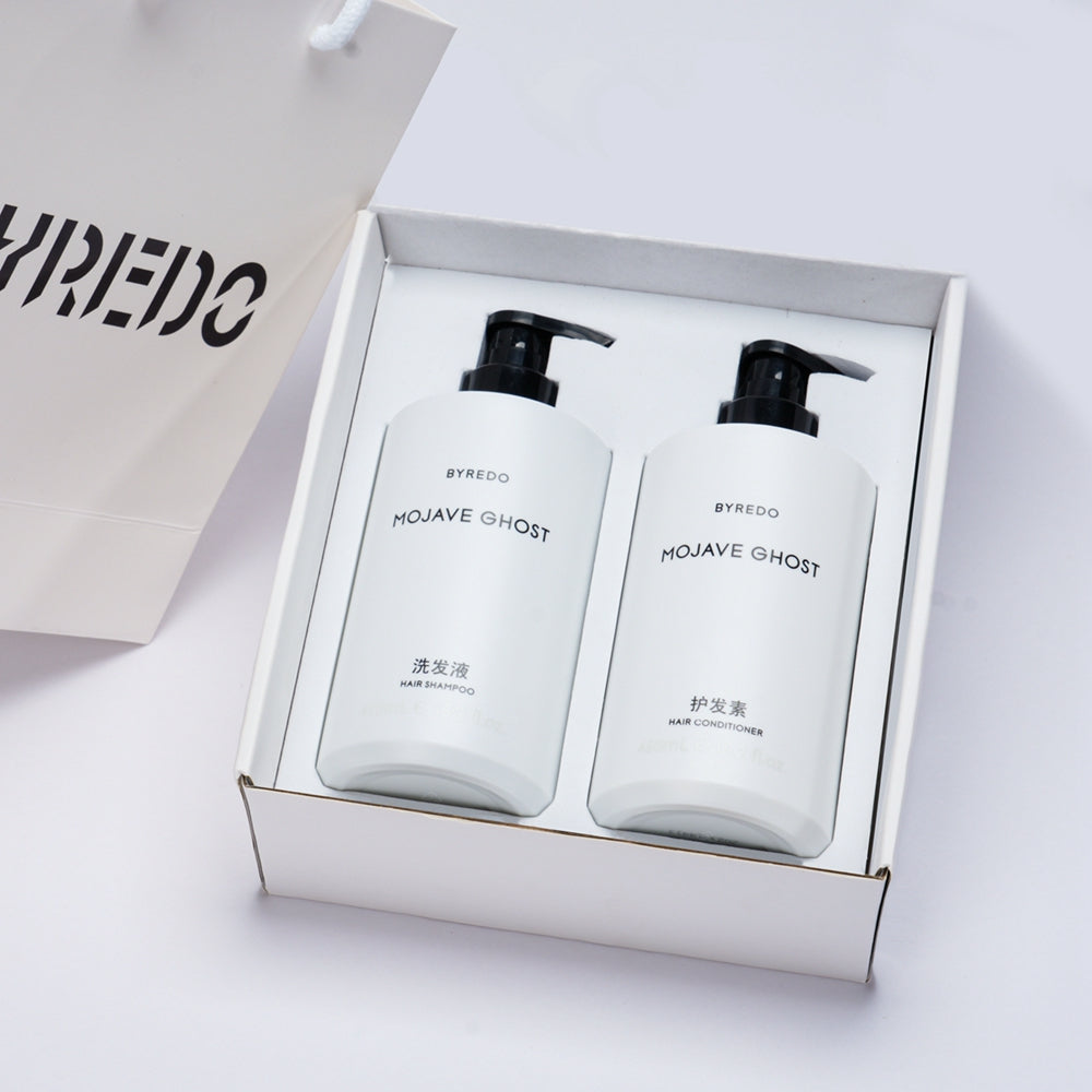 BYREDO MOJAVE GHOST Shampoing &amp; gel douche &amp; Conditionneur &amp; Lotion pour le corps 450 ml