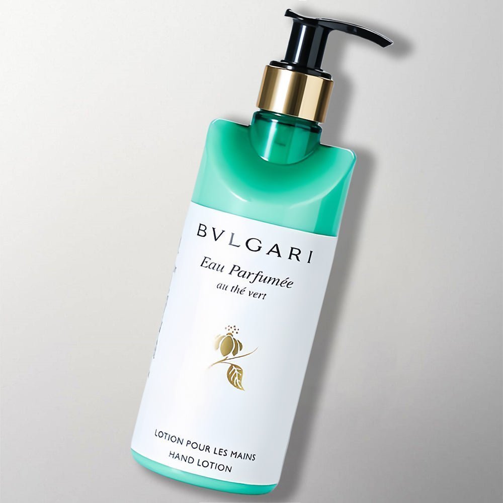 Bvlgari Hotel Green Tea Scents Hand Lotion for Bvlgari Hotel toiletries.