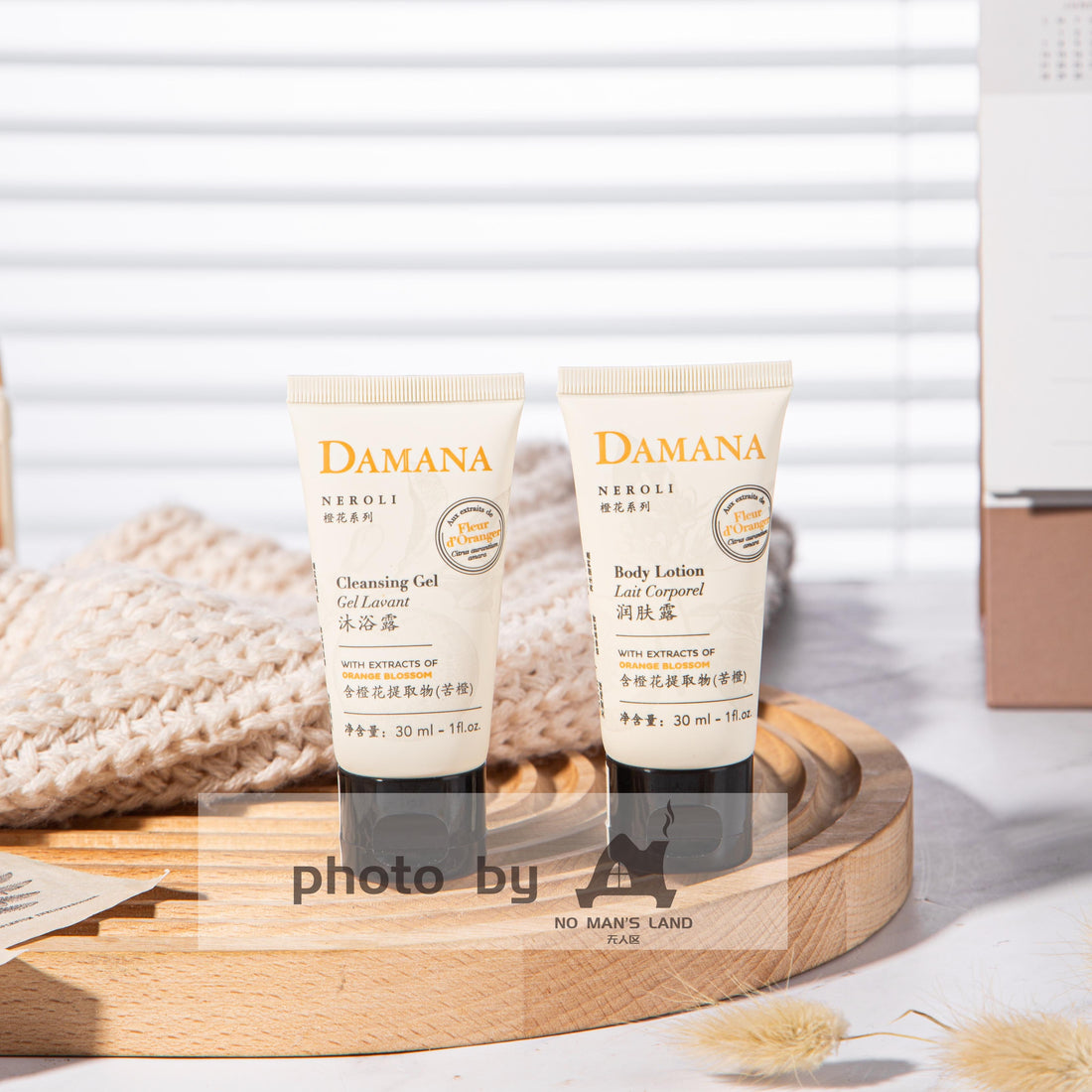 DAMANA NEROLI Shampoo &amp; Conditioner &amp; Shower Gel &amp; Body Lotion 30ML