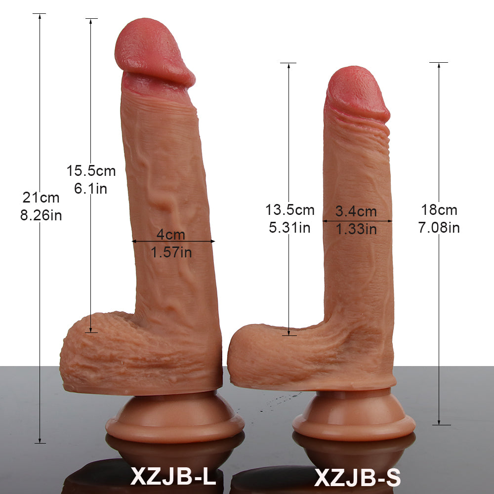 5 - 12 inch Realistic Dildo for Beginners