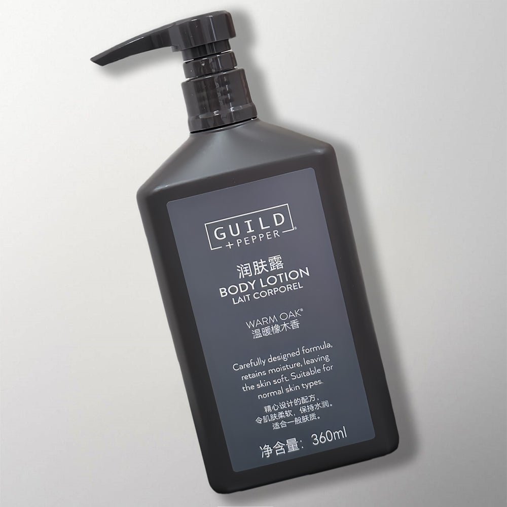 GUILD PEPPER Body Lotion for Sheraton Hotel Toiletries.