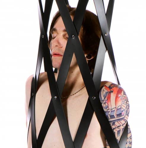 Extreme Obedience Hanging Rubber Cage