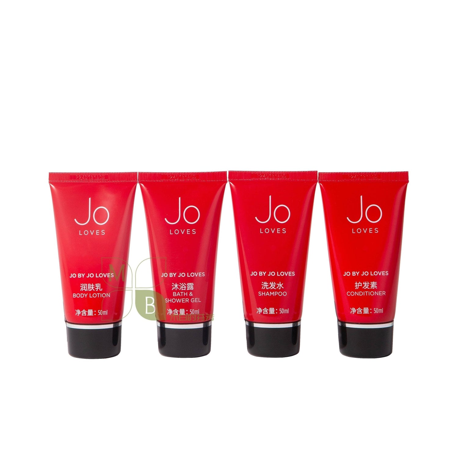 JO LOVES Shampoo &amp; Shower Gel &amp; Conditioner &amp; Body Lotion 50Ml 1.7 oz