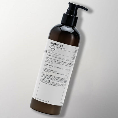 LE LABO Fragrances Santal 33 Shampoo for Park Hyatt Hotel Toiletries.