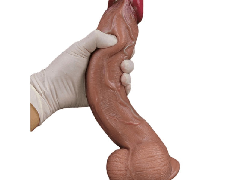 WATCH VIDEO. 12.2 Inch Realistic Lifelike Dildo