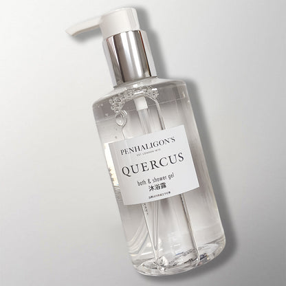 Parisian shower gel penhaigon quercus toiletries