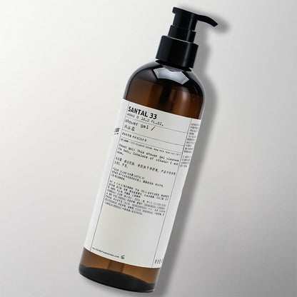 Park Hyatt shower gel LELABO santal 33 toiletries