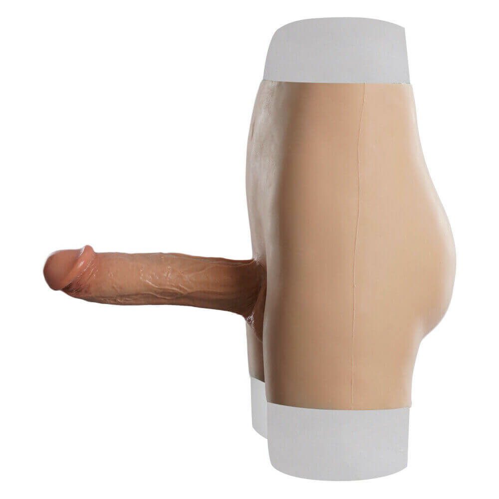 Strap-on Dildo Realistic Lifelike Wearable Dildo Panty  (Hallow)