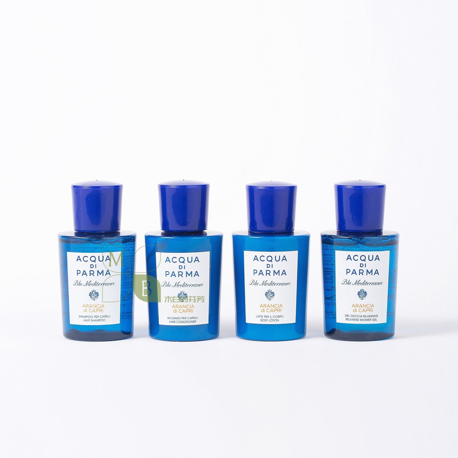 Acqua Di Parma Blu Mediterraneo Shampoo &amp; Conditioner &amp; Shower Gel &amp; Body Lotion 40ml