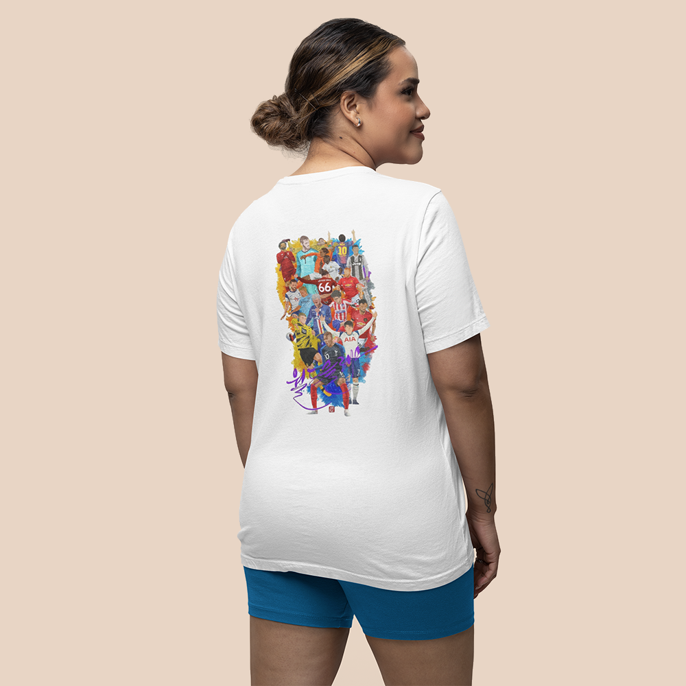 European Cup T-shirt MESSI |  Women Plus Size Tshirt