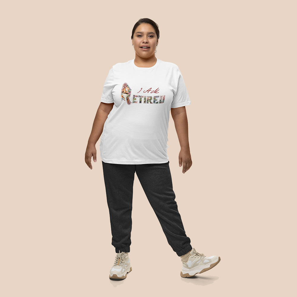 I AM RETIRED  |  Women Plus Size Tshirt