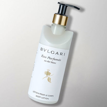 Bvlgari Body Lotion White Tea Scents for Bvlgari Hotel Toiletries.