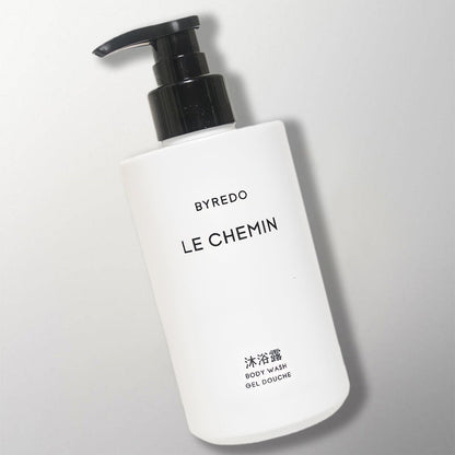 BYREDO LE CHEMIN Shower Gel for The Luxury Collection Hotel toiletries.