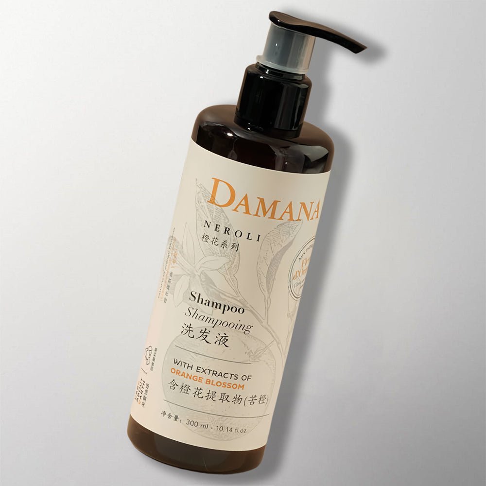 DAMANA NEROLI Shampoo &amp; Conditioner &amp; Shower Gel 300ML