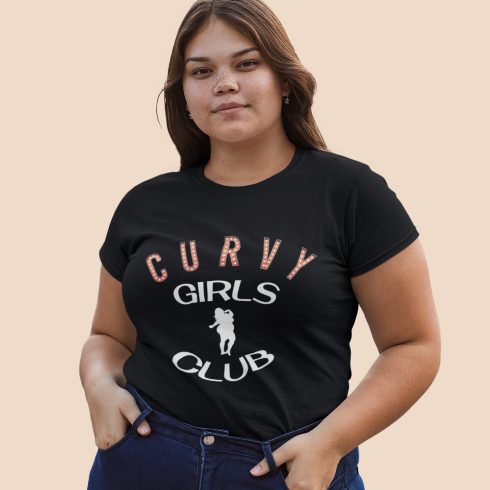 Gurvy Girls Club |  Women Plus Size Tshirt