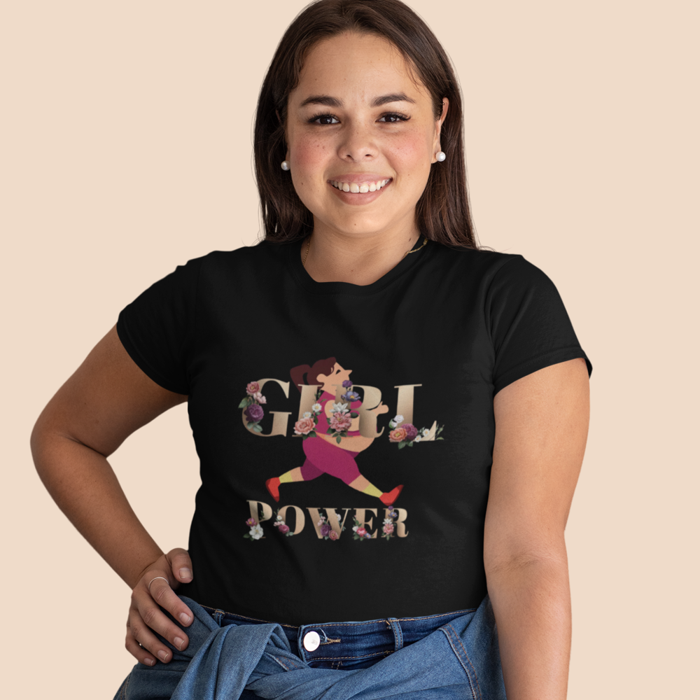 GIRL POWER |  Women Plus Size Tshirt
