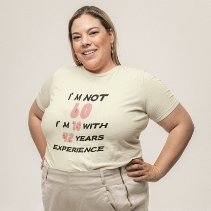 60th Birthdays |  Women Plus Size Tshirt