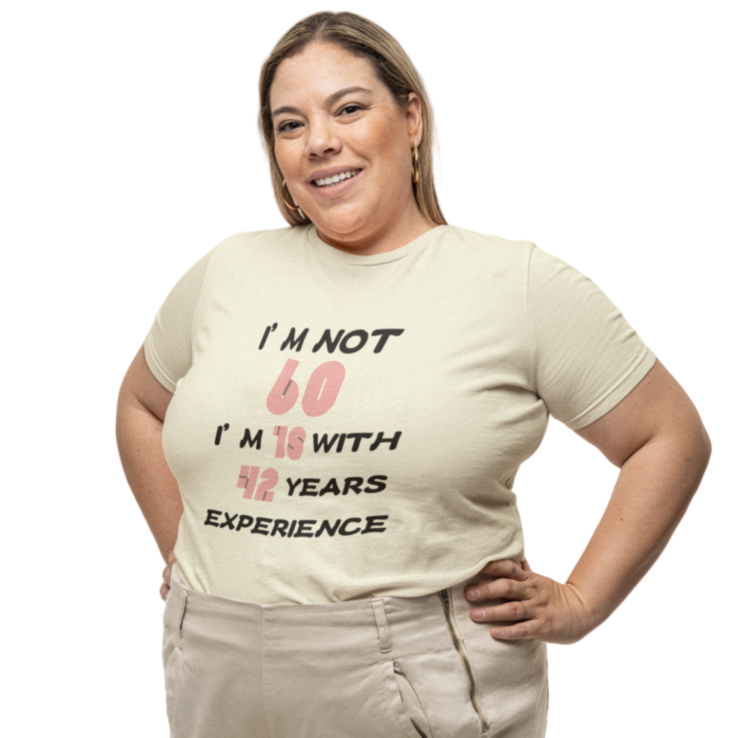 60th Birthdays |  Women Plus Size Tshirt