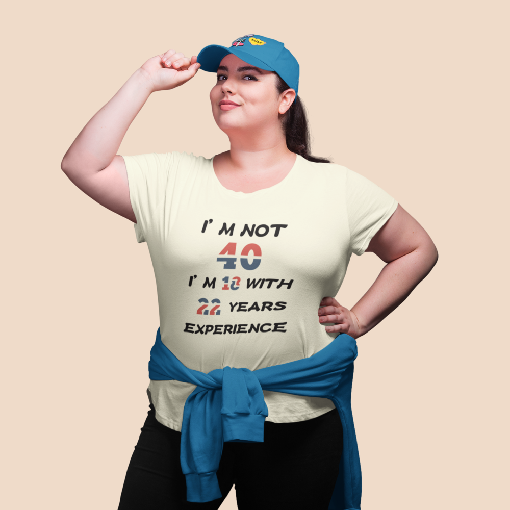 40th Birthday |  Women Plus Size Tshirt