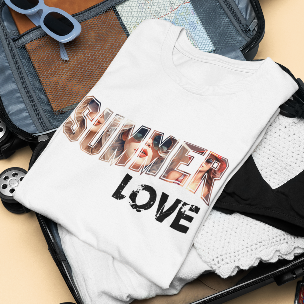 SUMMER LOVE |  Women Plus Size Tshirt