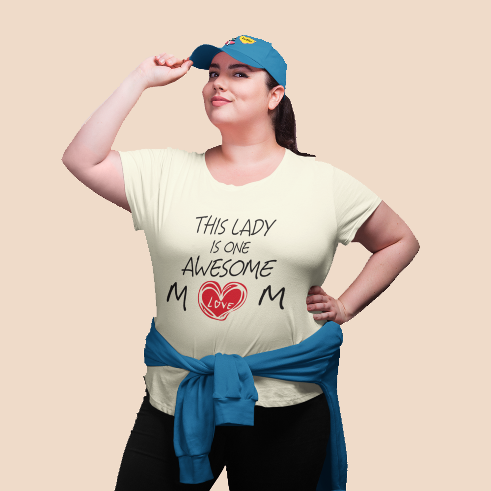 Awesome Mom | Women Plus Size Tshirt