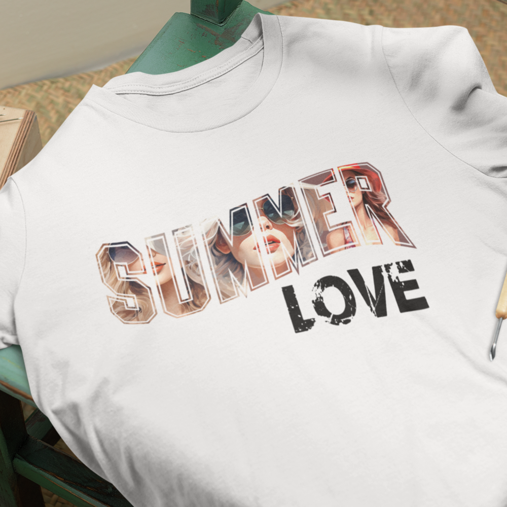 SUMMER LOVE |  Women Plus Size Tshirt