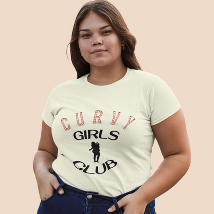 Gurvy Girls Club |  Women Plus Size Tshirt