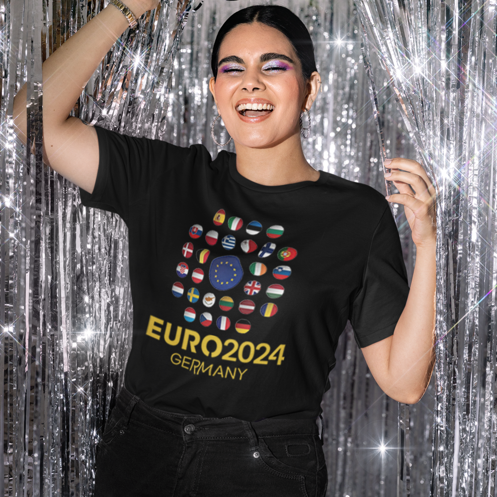 European Cup T-shirt |  Women Plus Size Tshirt