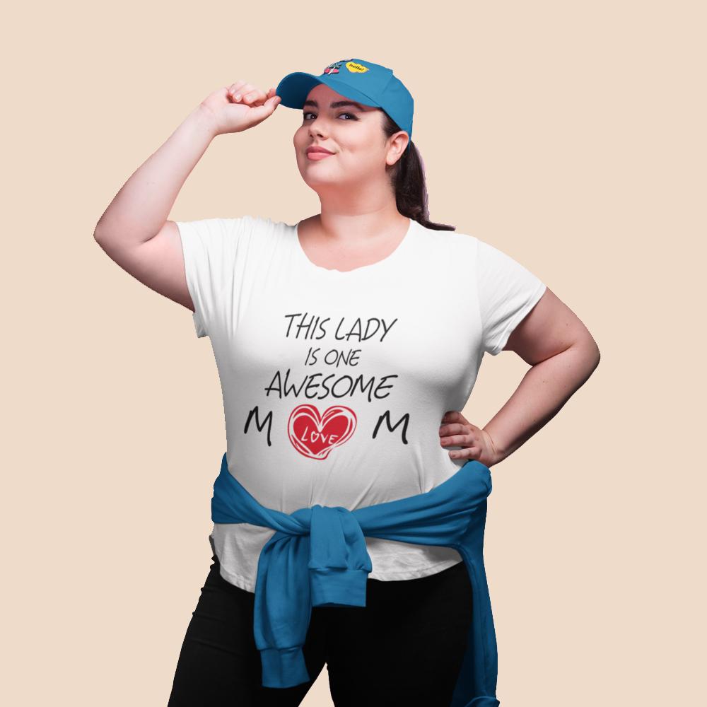 Awesome Mom | Women Plus Size Tshirt