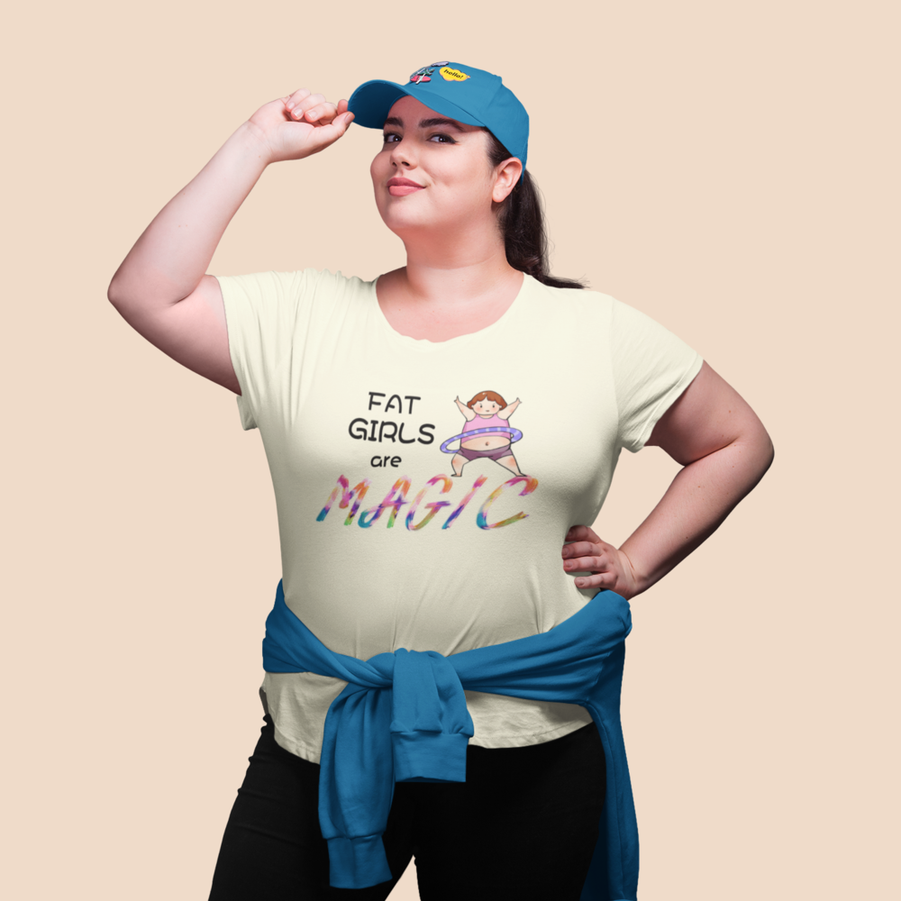 Fat Girls Are Magic |  Women Plus Size Tshirt