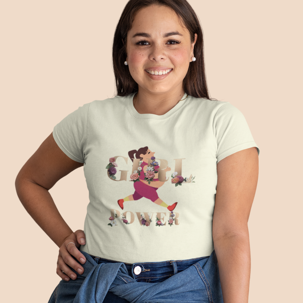 GIRL POWER |  Women Plus Size Tshirt