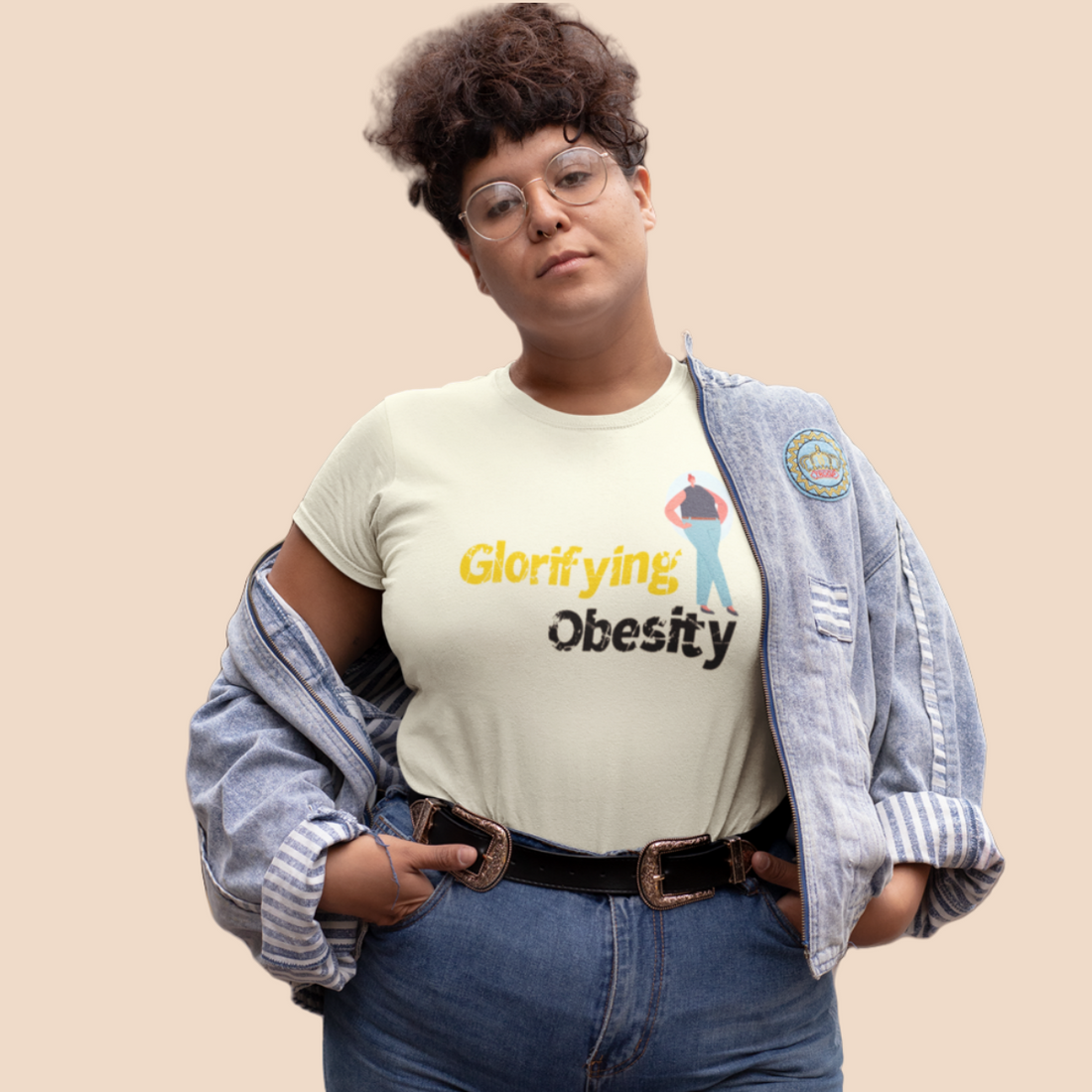 Glorif Ying Obesity |  Women Plus Size Tshirt