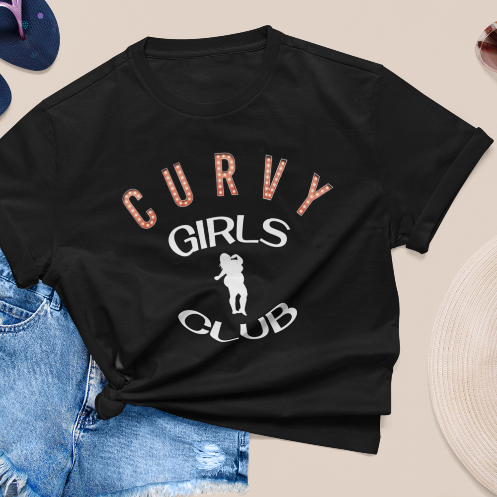 Gurvy Girls Club |  Women Plus Size Tshirt