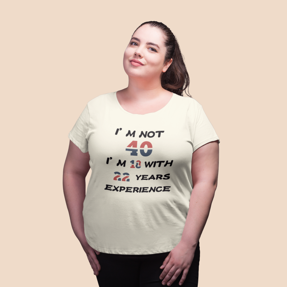 40th Birthday |  Women Plus Size Tshirt