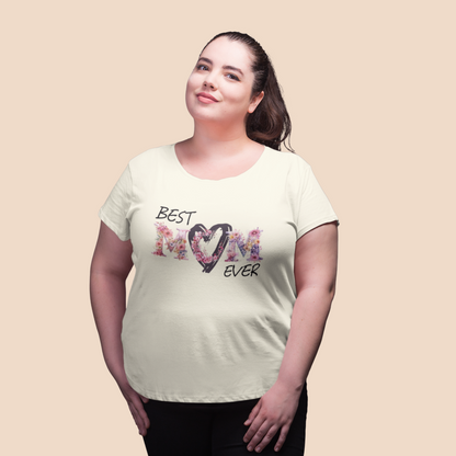 Best Mom Ever |  Women Plus Size Tshirt