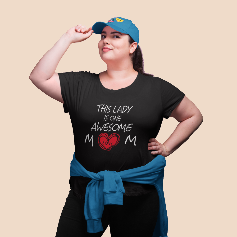 Awesome Mom | Women Plus Size Tshirt