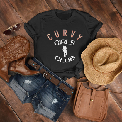 Gurvy Girls Club |  Women Plus Size Tshirt