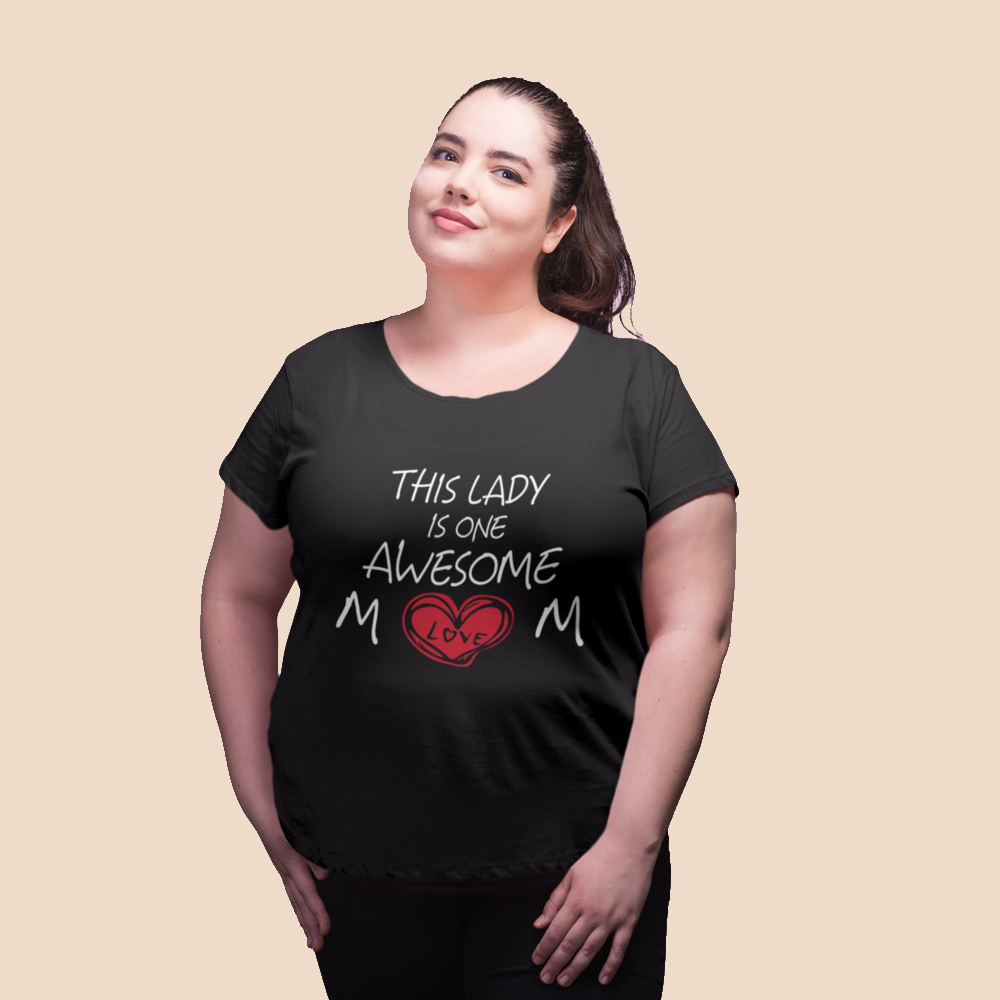 Awesome Mom | Women Plus Size Tshirt