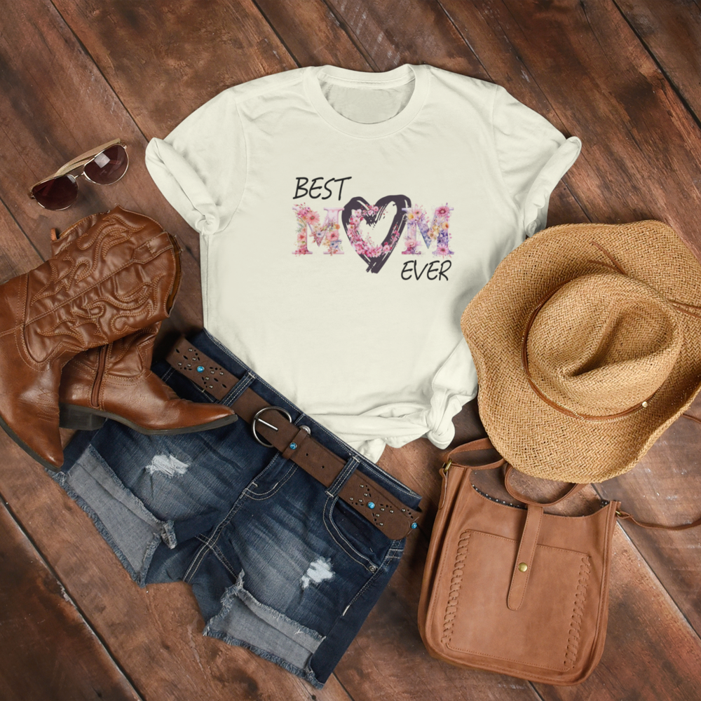 Best Mom Ever |  Women Plus Size Tshirt